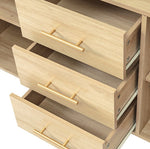 Natural Rattan 6-Draw Chest