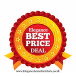 Large White Standing Leopard