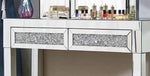 Mirrored Crushed Diamond Dresser.