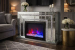 Stunning New FirePlace Mirrored with colour changing fire.