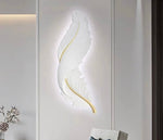 Feather Wall Decor LED Light