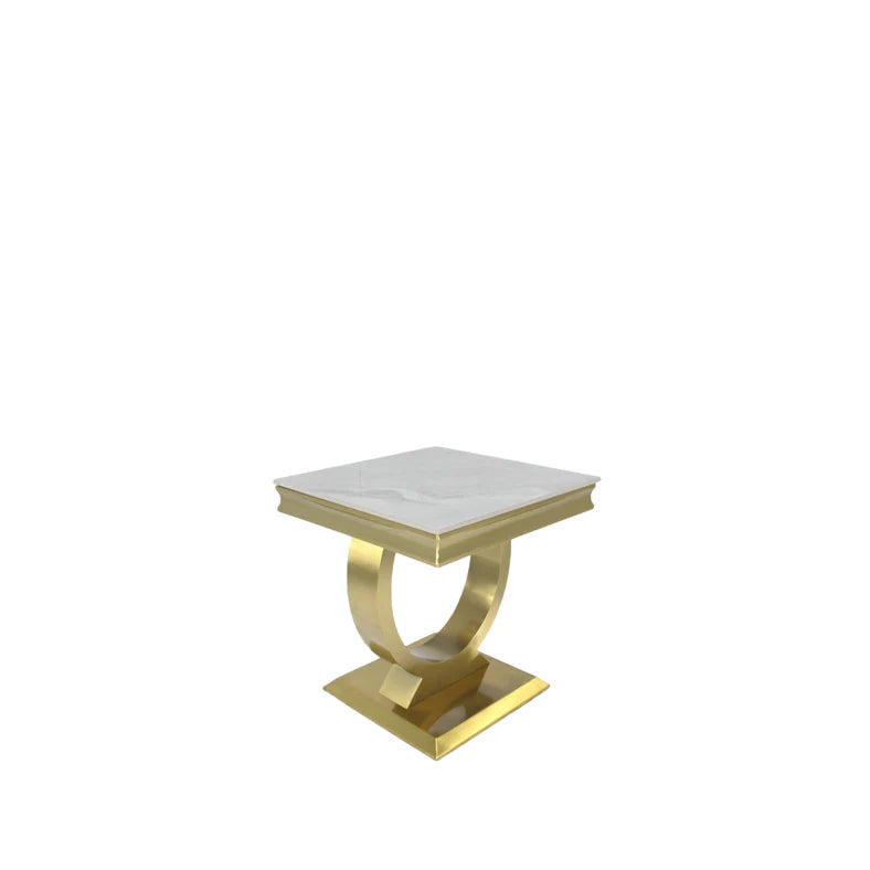 Gold Chelsea Lamp / Side Table
