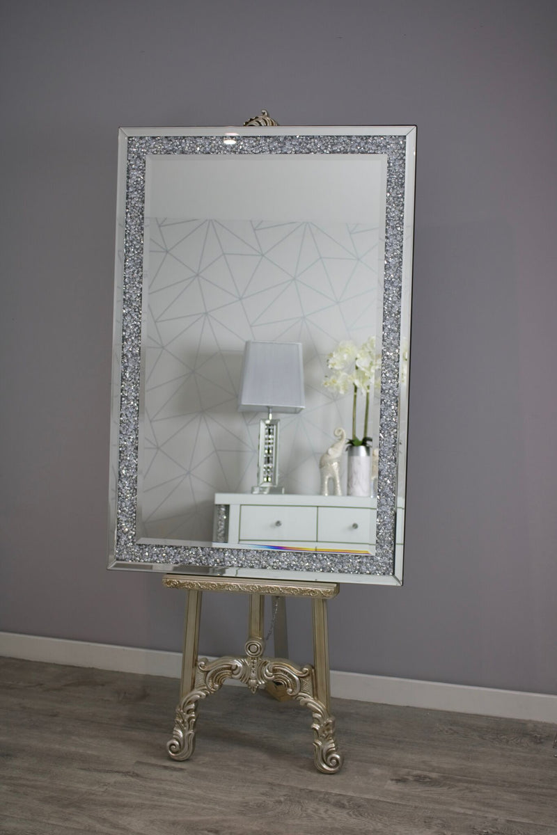 Crushed Diamond Mirror