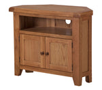 Oak Torino Corner TV Unit