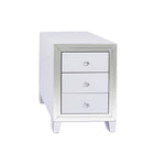 Three Drawer Bedside Unit