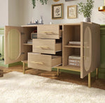 Natural Rattan 6-Draw Chest