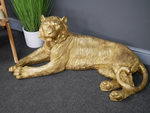 Large Gold Tiger FigurineN