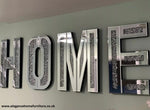 Crushed Diamond Home Letters