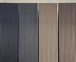 4 x ACOUSTIC SLATTED WALL PANELS ALL COLOURS AVAILABLE.