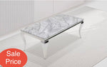 Louis Grey Marble Coffee Table