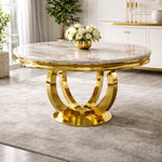 Chelsea 1.3m Marble Circular Table
