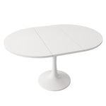 Extendable Round Dining Table.