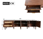 TV Stand Cabinet With LED Lights