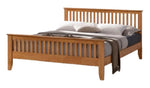 Oak Torino 4"6' Double Bed