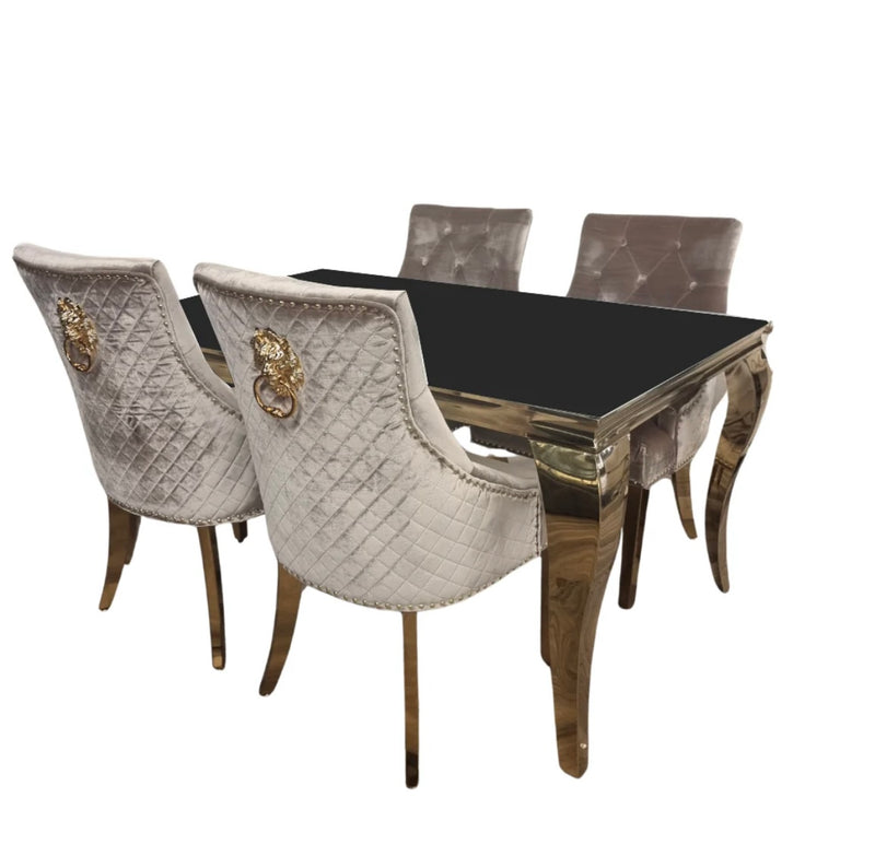 Promotional Offer : 1.4m Table and 4 Chairs