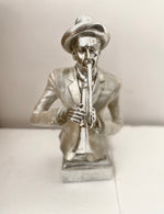 STUNNING NEW LARGE TRUMPETER FIGURINE