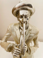 STUNNING NEW LARGE TRUMPETER FIGURINE