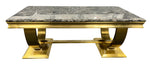 Gold Chelsea Marble Coffee Table