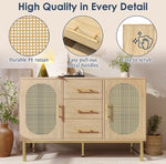 Natural Rattan 6-Draw Chest