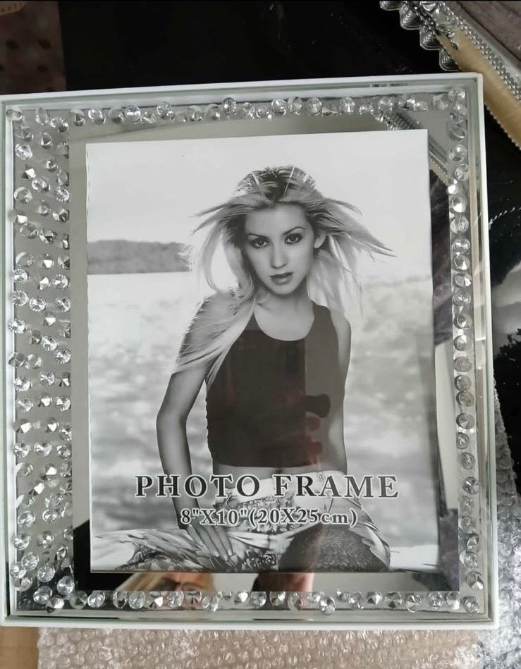 Mirrored Floating Picture Frame.