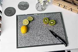 New Sparkling Silver Chopping Board