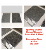 New Sparkling Silver Chopping Board