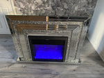 Stunning New FirePlace Mirrored with colour changing fire.