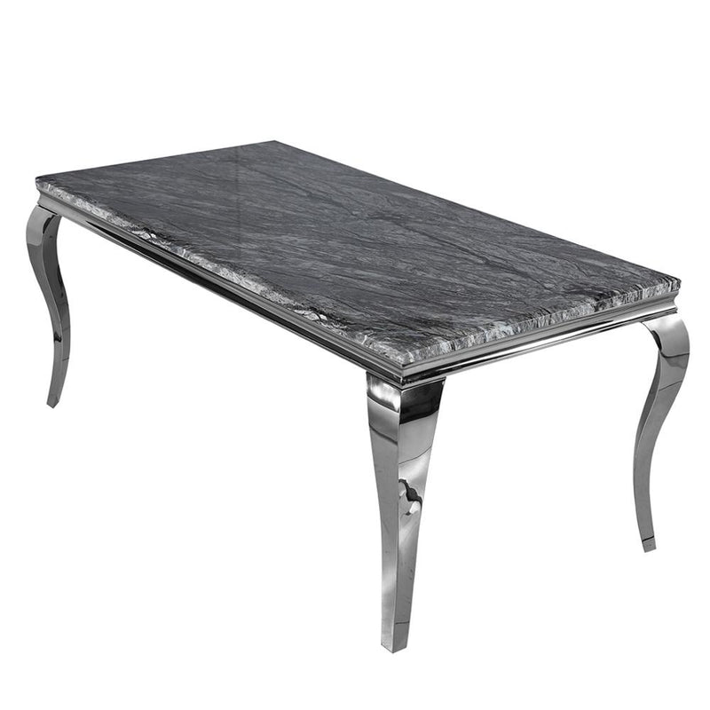 Louis Dark Grey Marble Table