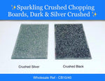 New Sparkling Black Chopping Board