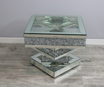 Mocka Crushed Diamond Side Table