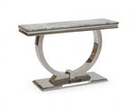 Chelsea Grey Marble Console Table