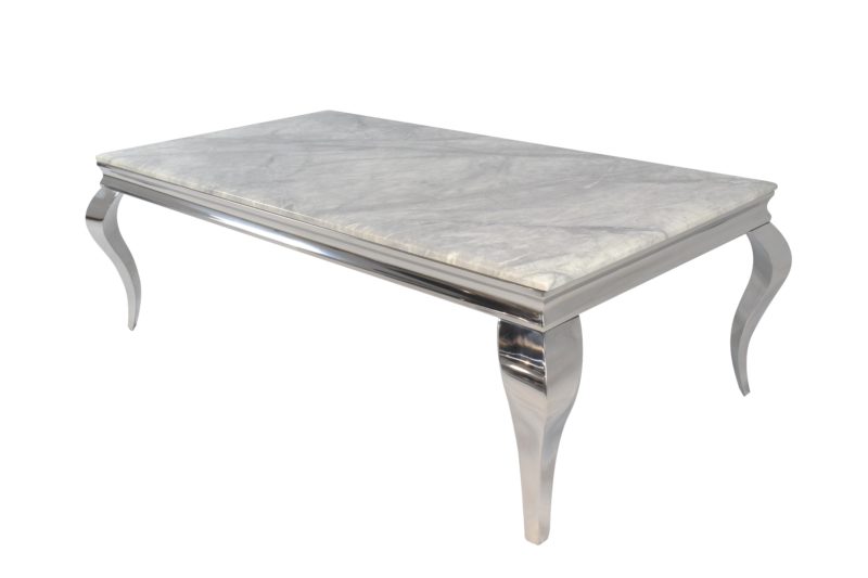Louis Grey Marble Dining Table