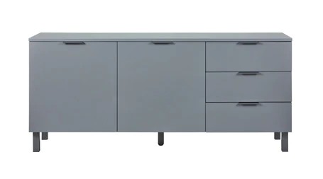 Plomari Grey High Gloss Sideboard