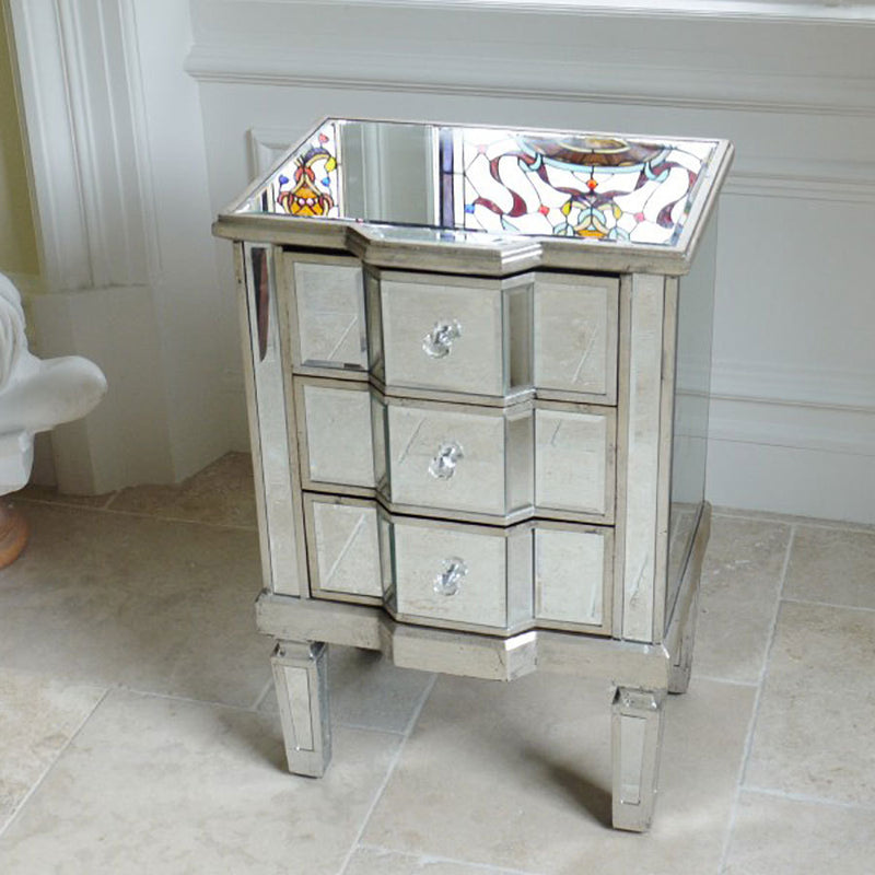 Roma mirrored shop dressing table