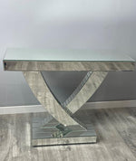 Mirrored Swift Console Table