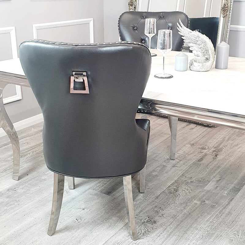 Paris Leather Dining Chairs