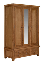 Torino Large Wardrobe With Mirror