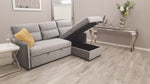 Lucy Sofa Grey Velvet